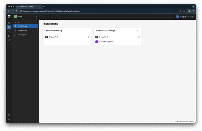 Installation Groups